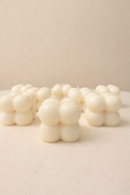 świeca sojowa małe bublbe