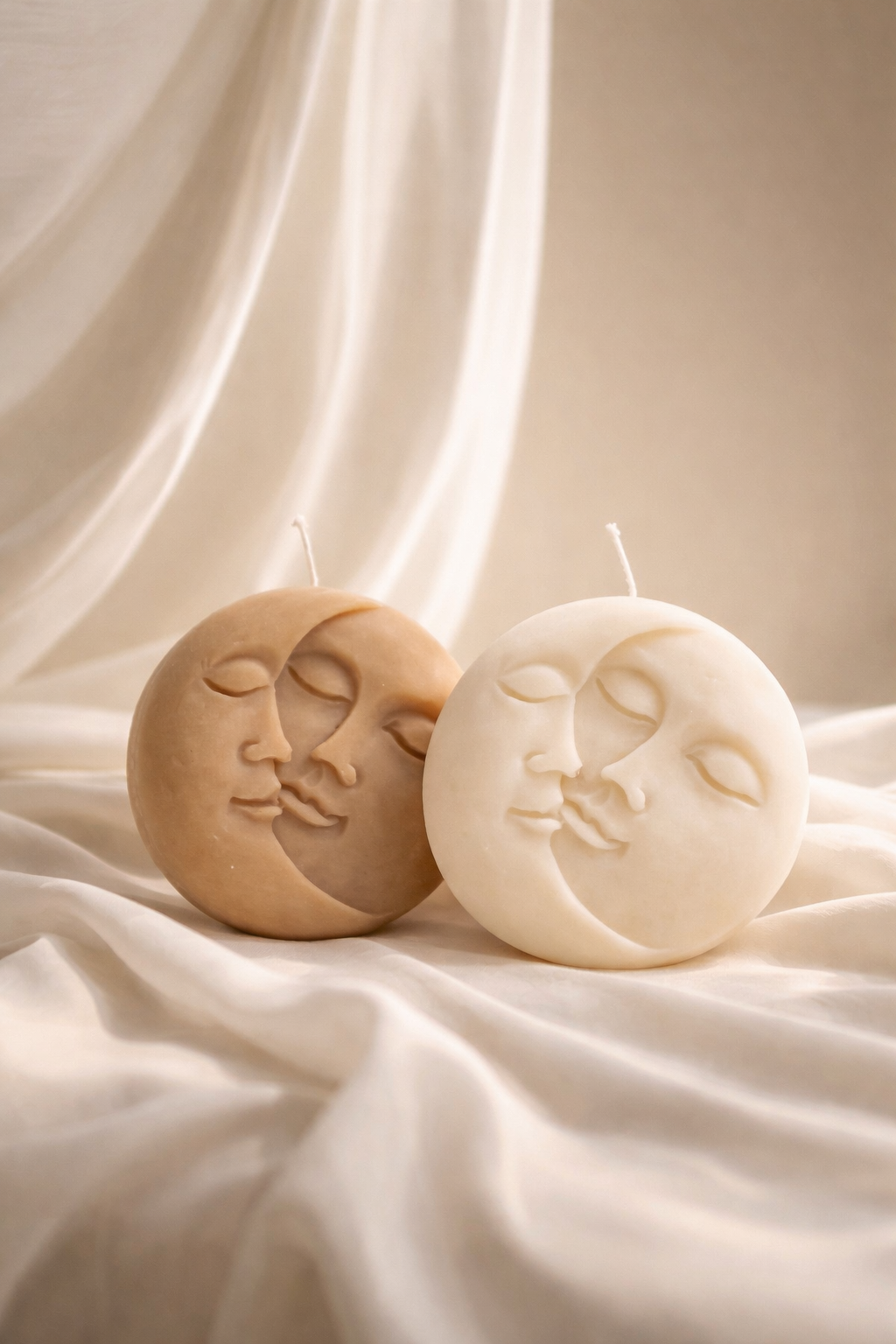 Świeca sojowa słonce i księżyc