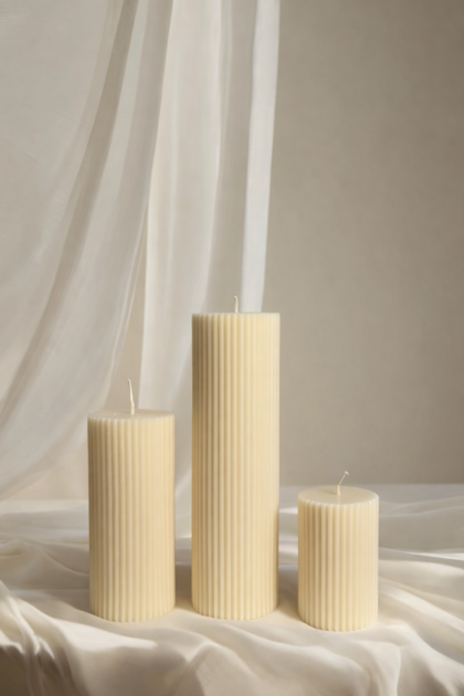 trzy świece kolumny