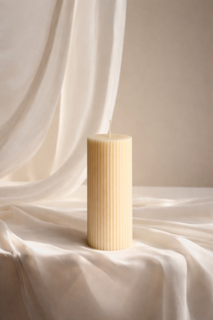 Świeca sojowa średnia – prosta kolumna