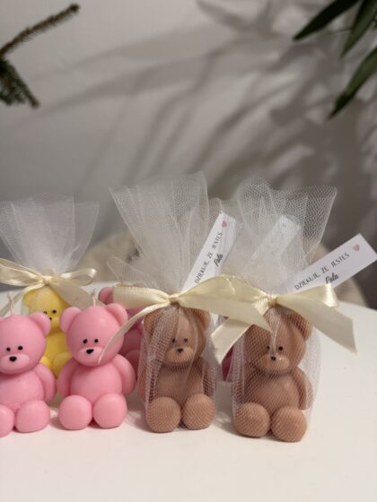 kolorowe małe misie