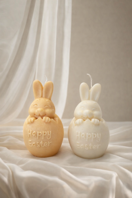 Świeca sojowa króliczek w jajku