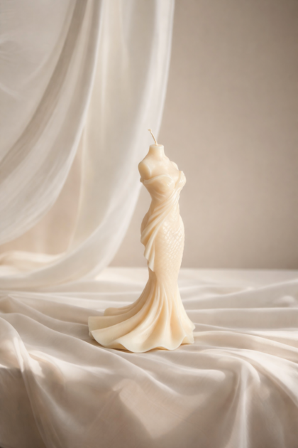 Suknia ślubna od boku