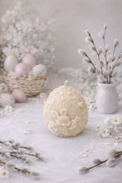 świeca sojowa pisanka