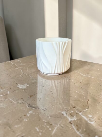 kubek ze żłobieniami